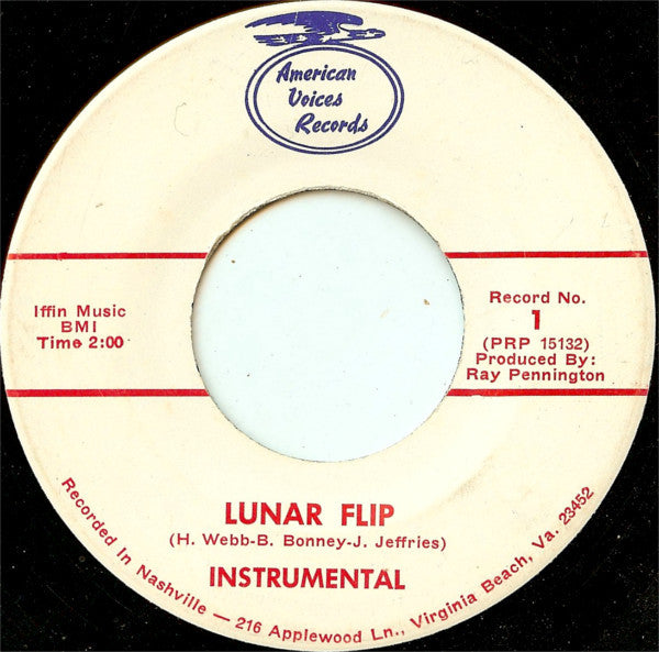 Joann Thomas : Lunar Flip (7")