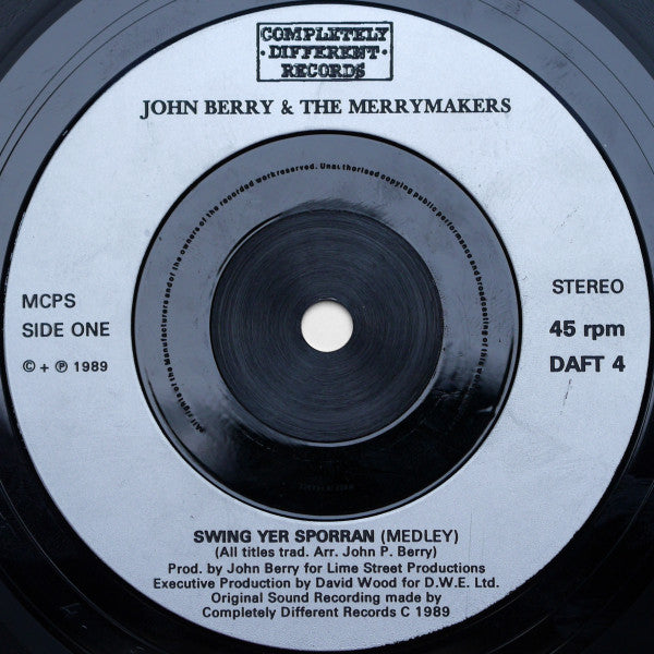 John Berry & The Merrymakers : Swing Yer Sporran (7")