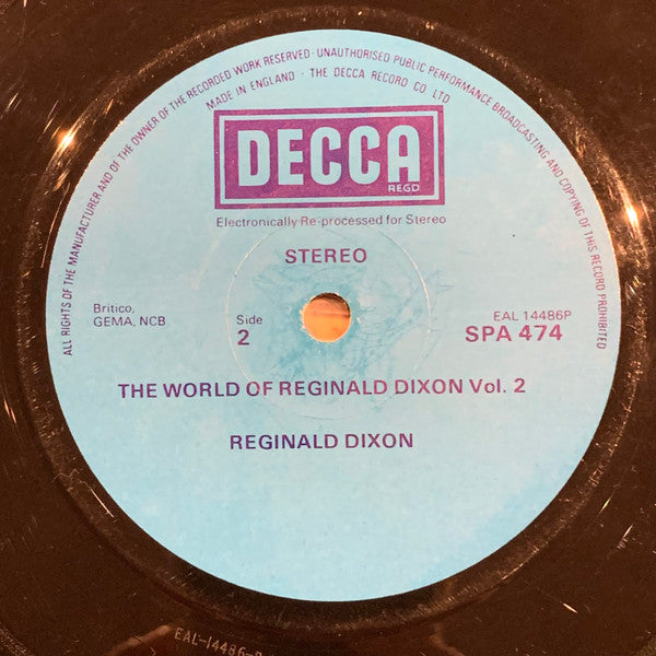 Reginald Dixon : The World Of Reginald Dixon Vol 2 (LP, Comp)
