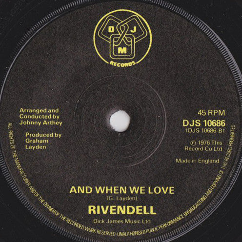 Rivendell (4) : Whispering (7", Single)