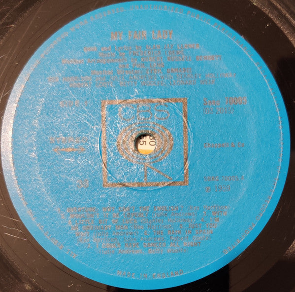 Rex Harrison, Julie Andrews With Stanley Holloway : My Fair Lady (LP, Album, RE)