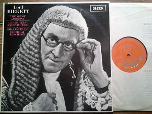 Lord Birkett : The Art Of Advocacy (LP, Album, Mono)
