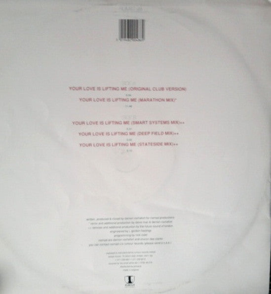 Nomad : Your Love Is Lifting Me (12", Single, Lil)