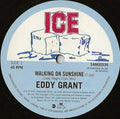 Eddy Grant : Walking On Sunshine (12", Promo)
