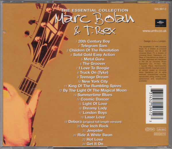 Marc Bolan & T. Rex : The Essential Collection (CD, Comp, RE)