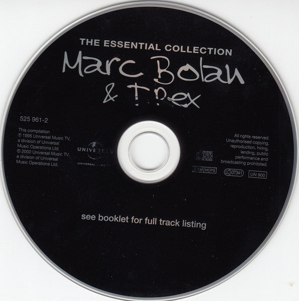 Marc Bolan & T. Rex : The Essential Collection (CD, Comp, RE)