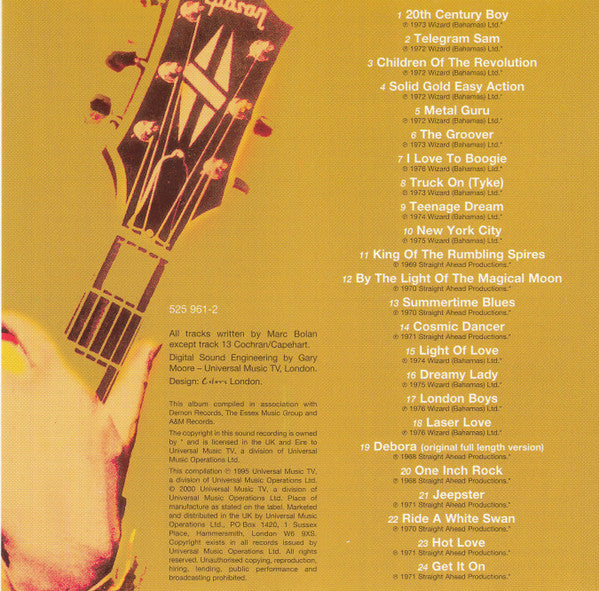 Marc Bolan & T. Rex : The Essential Collection (CD, Comp, RE)