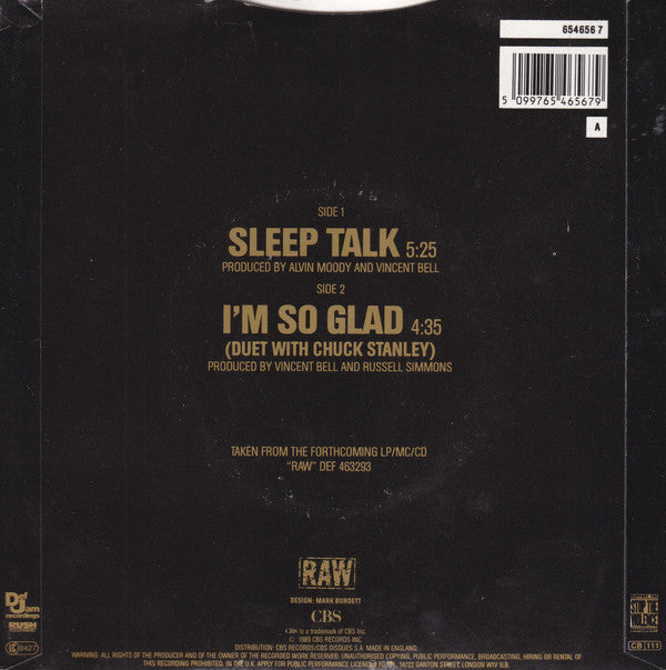 Alyson Williams : Sleep Talk (7", Single)
