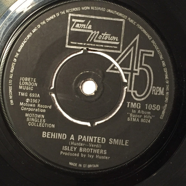 The Isley Brothers : This Old Heart Of Mine (Is Weak For You) / Behind A Painted Smile (7", Single)