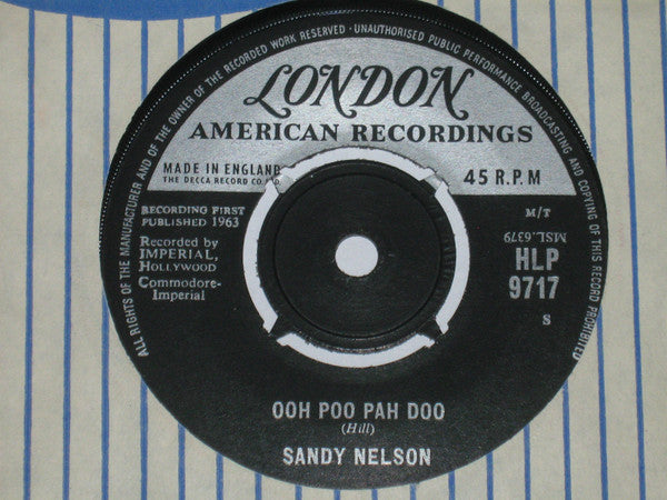 Sandy Nelson : Feel So Good (7")