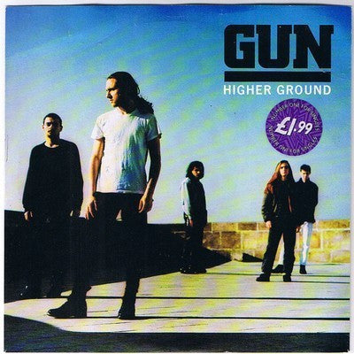 Gun (2) : Higher Ground (7", Single)