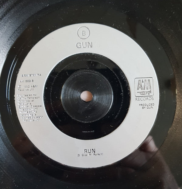 Gun (2) : Higher Ground (7", Single)