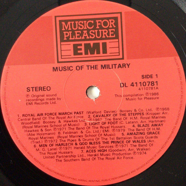 Various : Music Of The Military (2xLP, Comp)