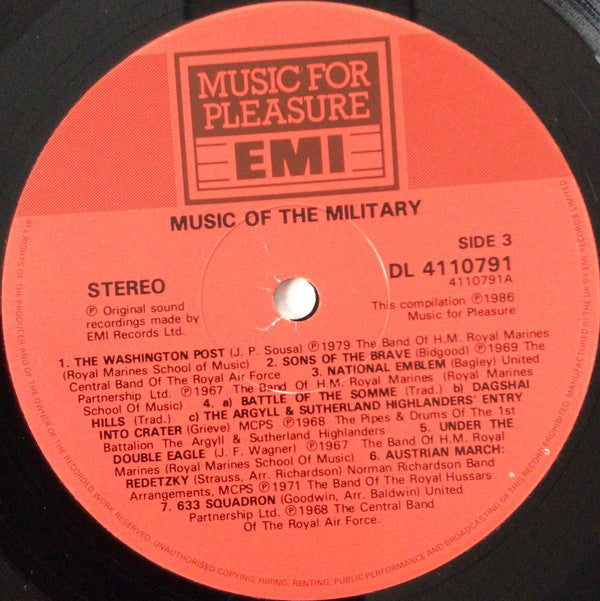 Various : Music Of The Military (2xLP, Comp)