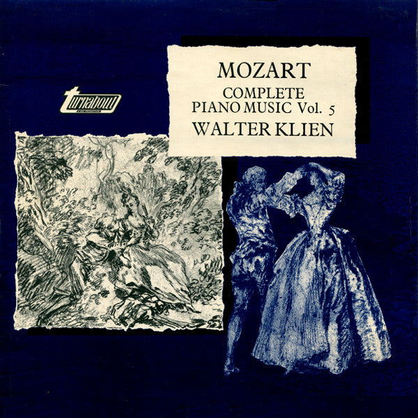 Wolfgang Amadeus Mozart, Walter Klien : Complete Piano Music Vol. 5 (LP)