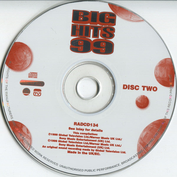 Various : Big Hits 99 (2xCD, Comp)