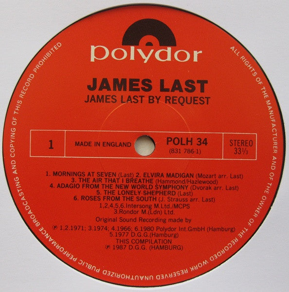 James Last : By Request (LP, Comp)