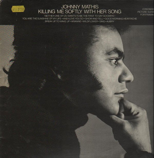 Johnny Mathis : Killing Me Softly With Her Song (LP)