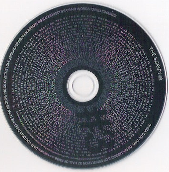The Script : #3 (CD, Album)
