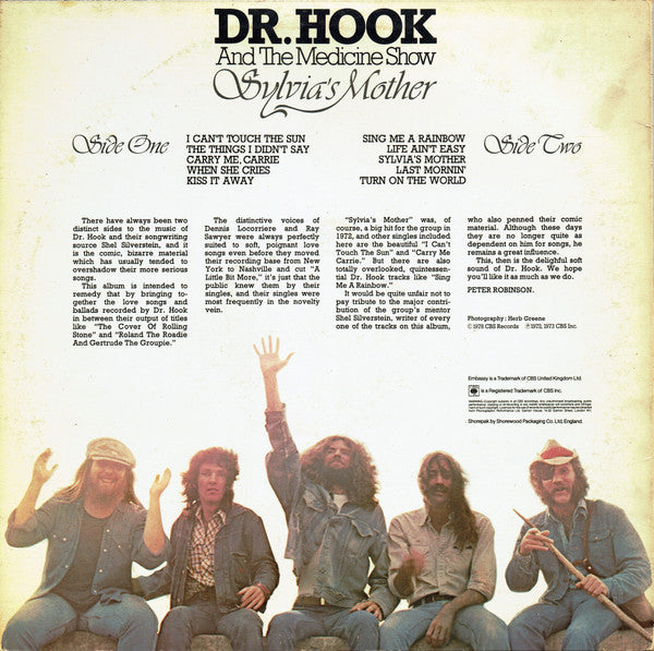 Dr. Hook And The Medicine Show* : Sylvia's Mother (LP, Comp, RE)