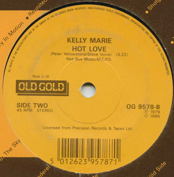 Kelly Marie : Feels Like I'm In Love (7")