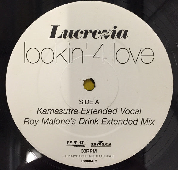 Lucrezia : Lookin' 4 Love (12", Promo)