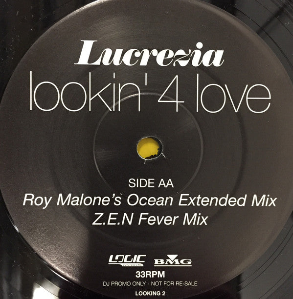 Lucrezia : Lookin' 4 Love (12", Promo)