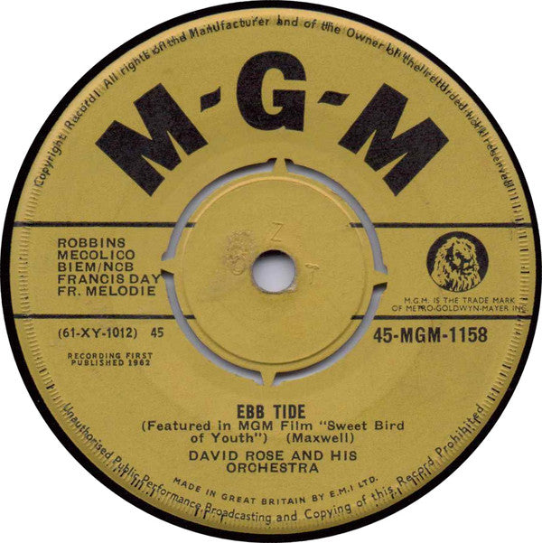 David Rose & His Orchestra : The Stripper (7")
