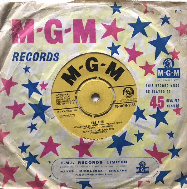 David Rose & His Orchestra : The Stripper (7")