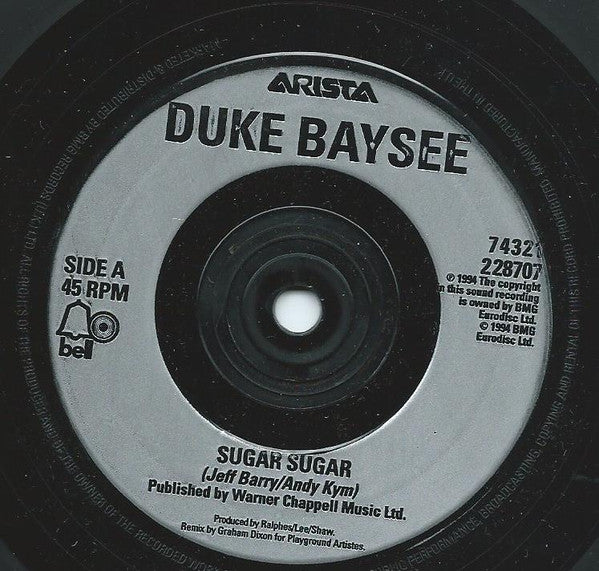 Duke Baysee : Sugar Sugar (7")