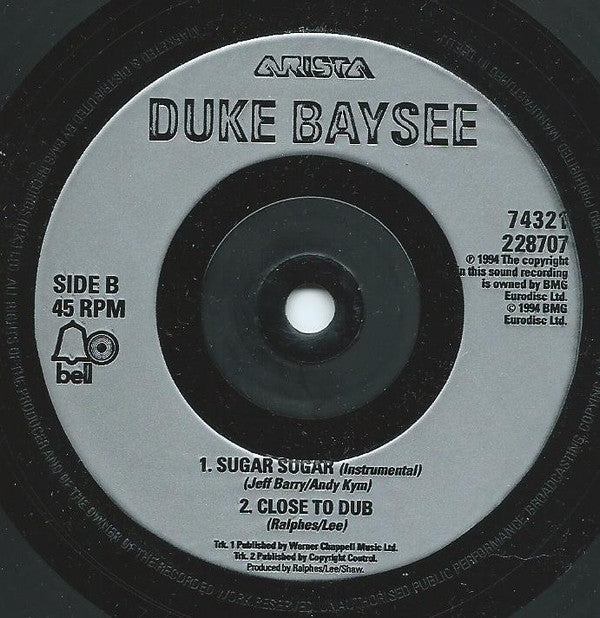 Duke Baysee : Sugar Sugar (7")