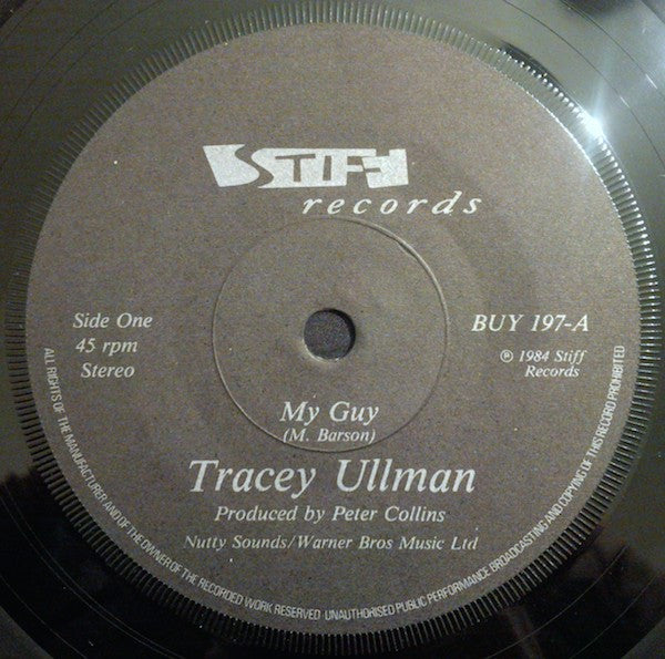 Tracey Ullman : My Guy's Mad At Me (7", Single, MPO)