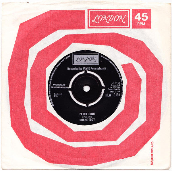 Duane Eddy : Peter Gunn (7", RE)