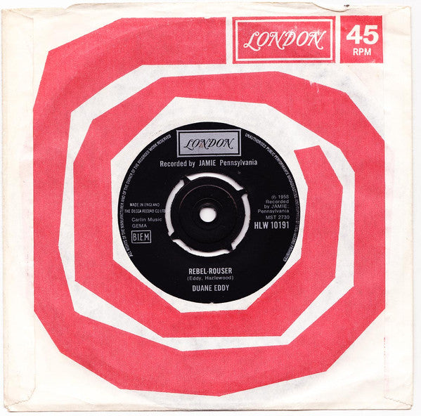 Duane Eddy : Peter Gunn (7", RE)
