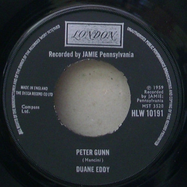 Duane Eddy : Peter Gunn (7", RE)