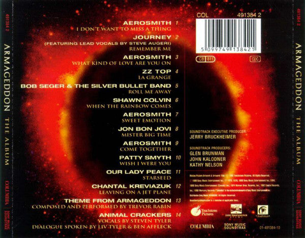 Various : Armageddon (The Album) (CD, Album, Comp)