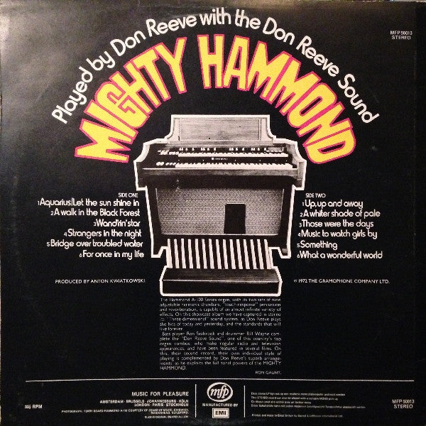 The Don Reeve Sound : Mighty Hammond (LP, Album)