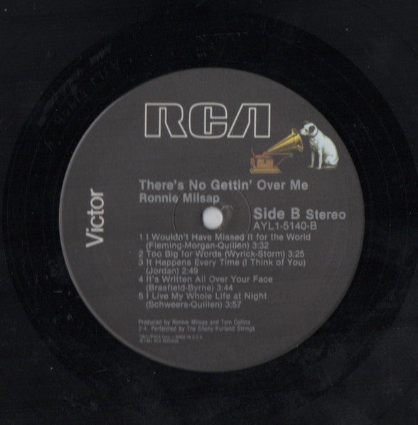 Ronnie Milsap : There's No Gettin' Over Me (LP, Album)