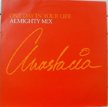 Anastacia : One Day In Your Life (Almighty Mix) (12", Promo)