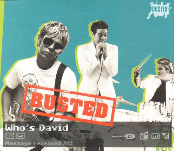 Busted (3) : Who's David (CD, Single, Enh, CD2)