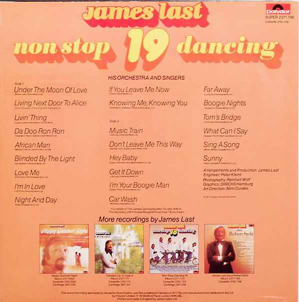 James Last : Non Stop Dancing 19 (LP, Album)
