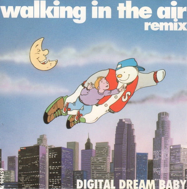 Digital Dream Baby : Walking In The Air (Remixes) (7", Single)
