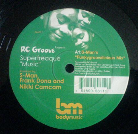 RC Groove : Superfreaque "Music" (Remixes) (12")
