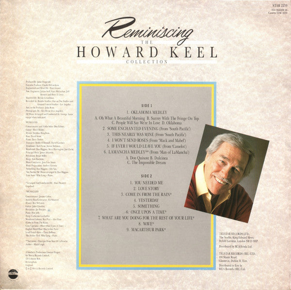 Howard Keel : Reminiscing (The Howard Keel Collection) (LP, Comp)