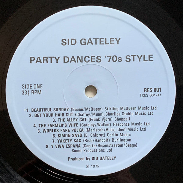 Sid Gateley : Party Dances 70's Style (LP, Album)