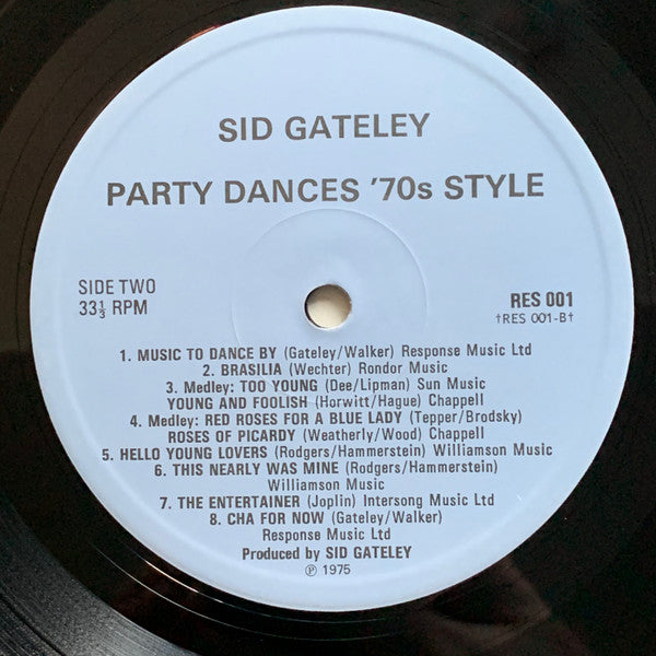 Sid Gateley : Party Dances 70's Style (LP, Album)