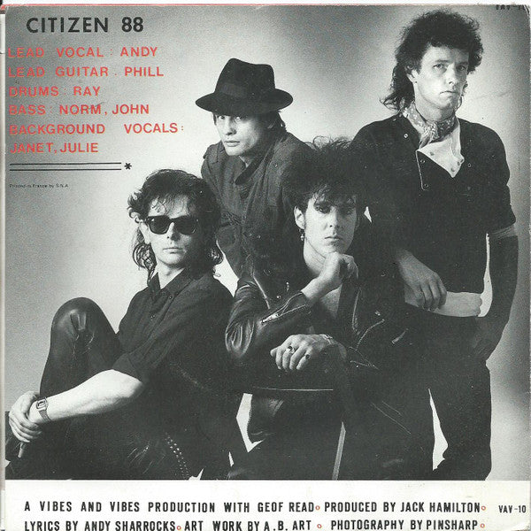 Citizen 88 : I Believe In Love (7")