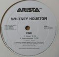 Whitney Houston : Fine (12", Promo)