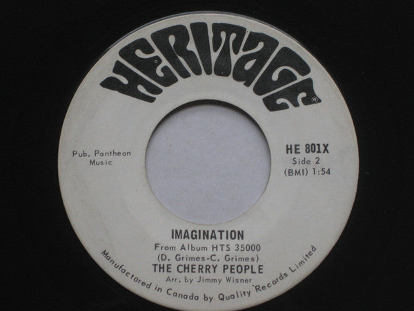 Cherry People : And Suddenly (7")