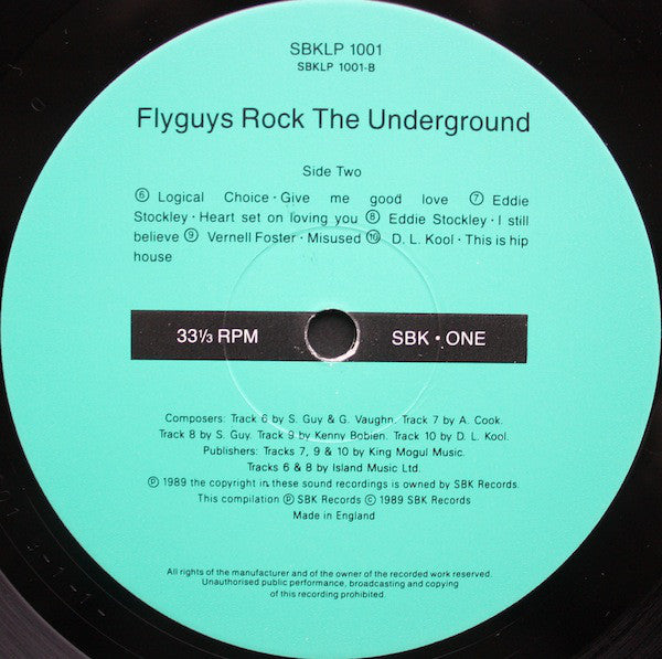 Various : Flyguys Rock The Underground (LP, Comp)